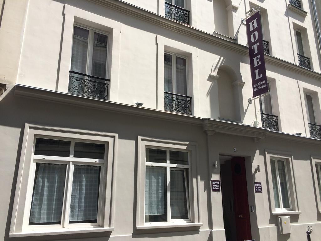 Hotel Du Quai De Seine Paris Exterior foto